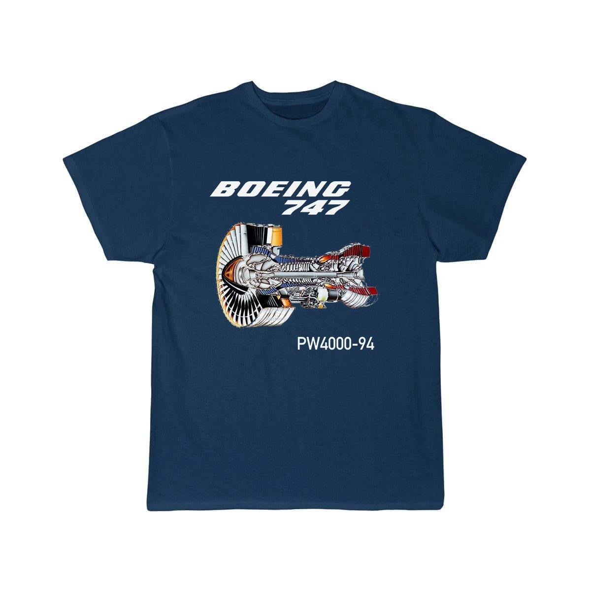 B747 PW4000-94 DESIGNED T-SHIRT THE AV8R