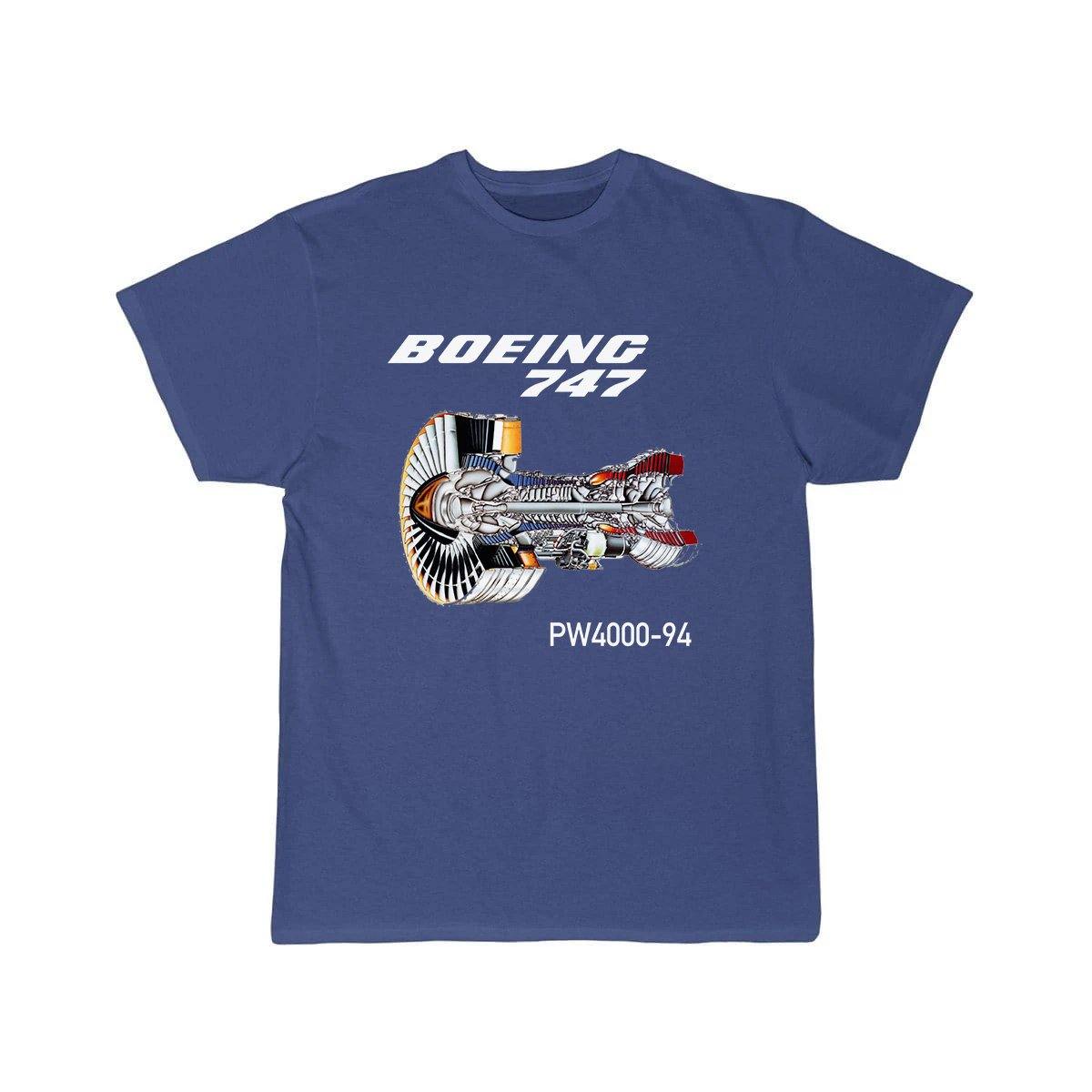 B747 PW4000-94 DESIGNED T-SHIRT THE AV8R