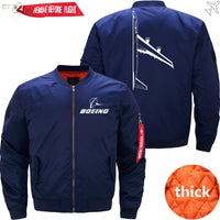 Thumbnail for Boeing 747 Ma-1 Bomber Jacket Flight Jacket Aviator Jacket THE AV8R