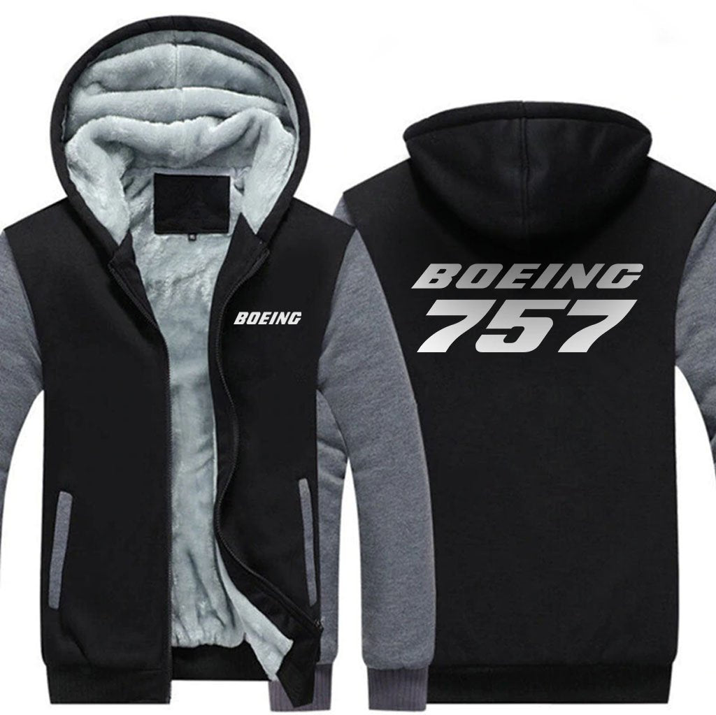 B757 DESIGNED ZIPPER SWEATER THE AV8R