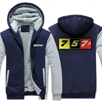 Thumbnail for B757 DESIGNED ZIPPER SWEATER THE AV8R