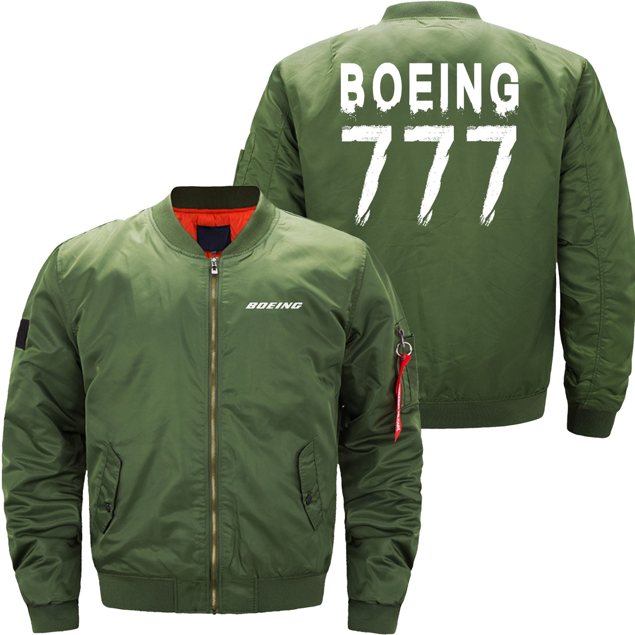 Boeing 777 Ma-1 Bomber Jacket Flight Jacket Aviator Jacket THE AV8R