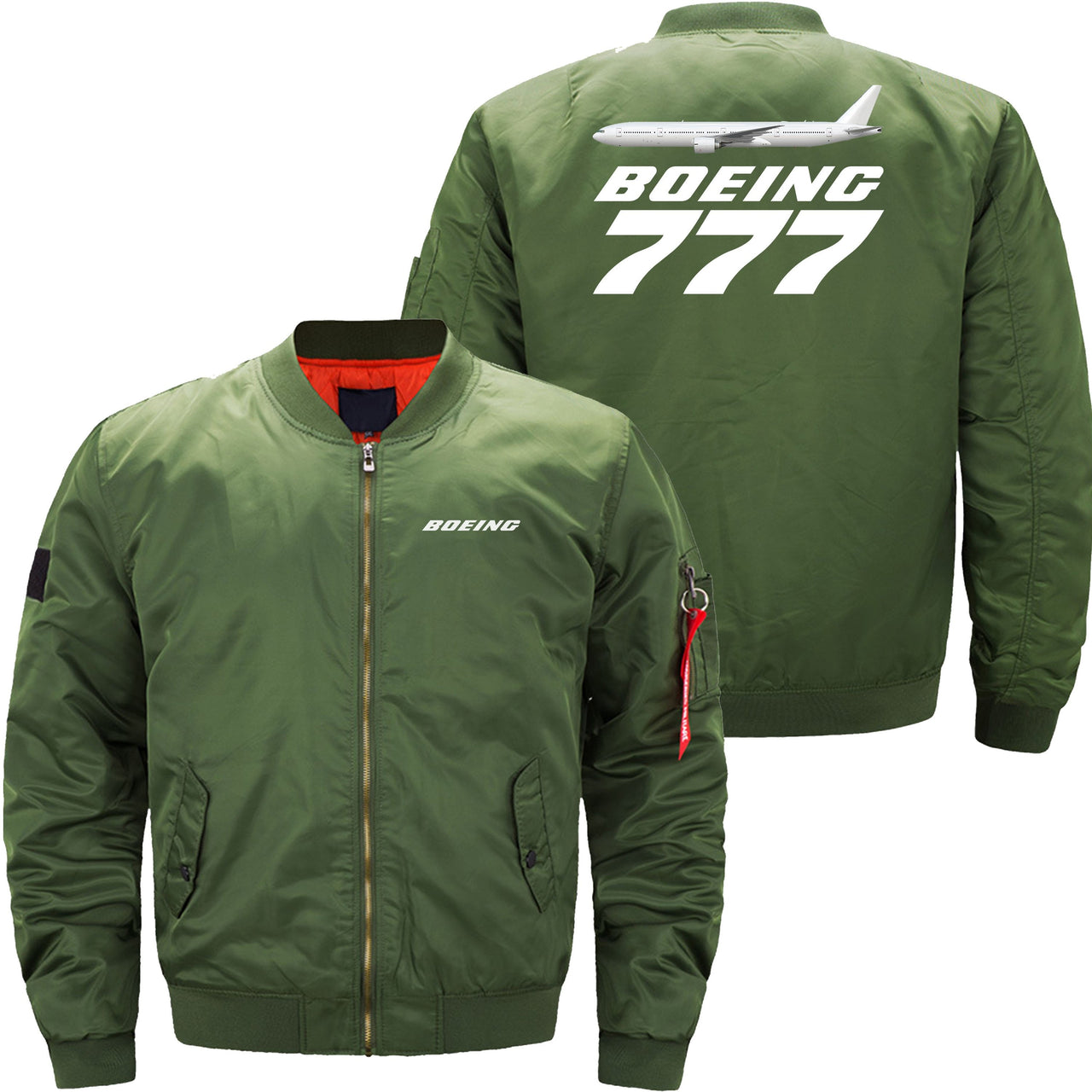 Boeing 777 Ma-1 Bomber Jacket Flight Jacket Aviator Jacket THE AV8R