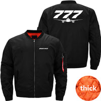 Thumbnail for Boeing 777 Ma-1 Bomber Jacket Flight Jacket Aviator Jacket THE AV8R