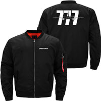 Thumbnail for Boeing 777 Ma-1 Bomber Jacket Flight Jacket Aviator Jacket THE AV8R