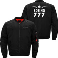 Thumbnail for Boeing 777 Ma-1 Bomber Jacket Flight Jacket Aviator Jacket THE AV8R