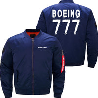 Thumbnail for Boeing 777 Ma-1 Bomber Jacket Flight Jacket Aviator Jacket THE AV8R