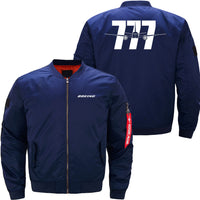 Thumbnail for Boeing 777 Ma-1 Bomber Jacket Flight Jacket Aviator Jacket THE AV8R