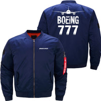 Thumbnail for Boeing 777 Ma-1 Bomber Jacket Flight Jacket Aviator Jacket THE AV8R