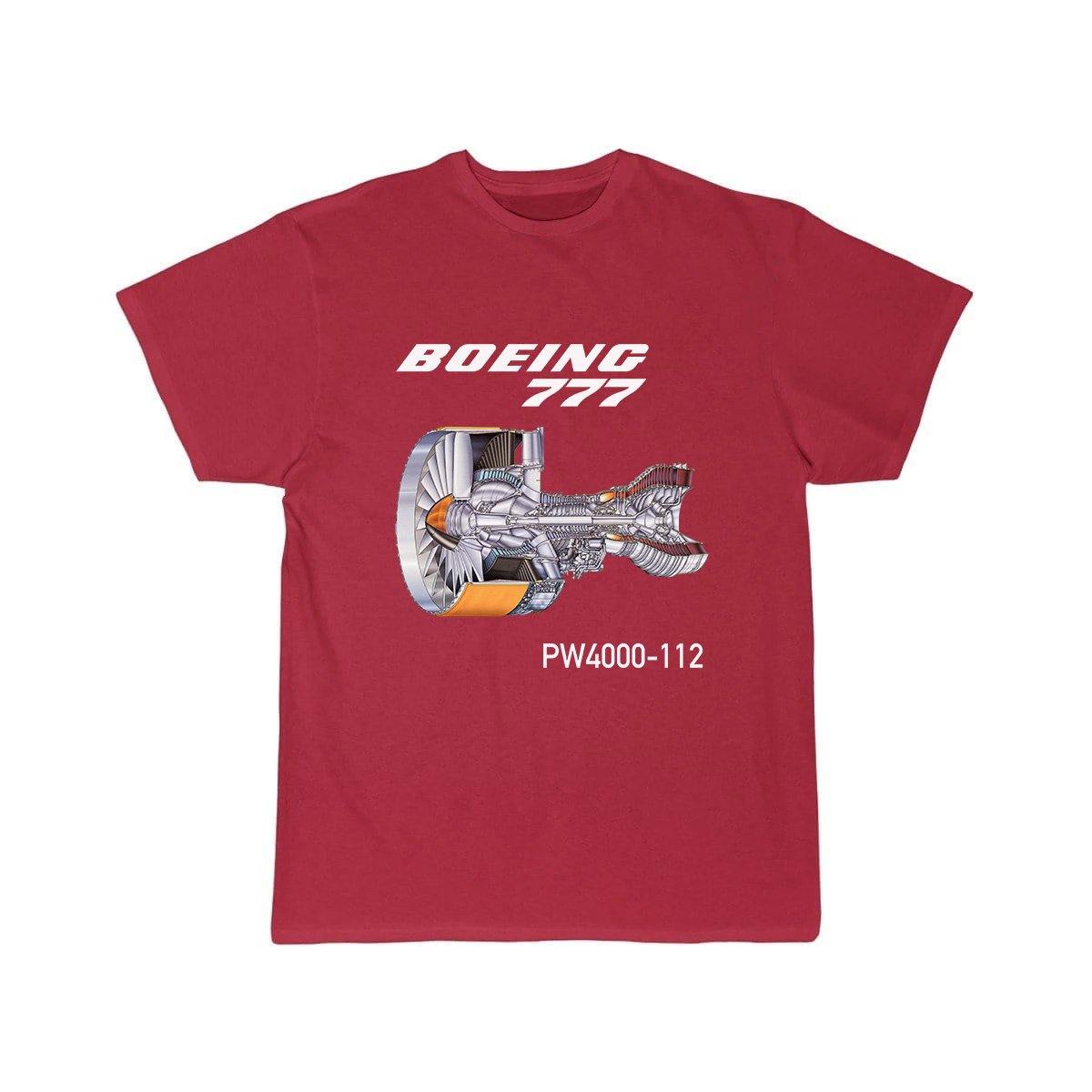 B777  PW4000-112 DESIGNED T-SHIRT THE AV8R