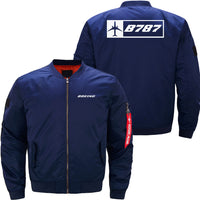 Thumbnail for Boeing 787 Ma-1 Bomber Jacket Flight Jacket Aviator Jacket THE AV8R