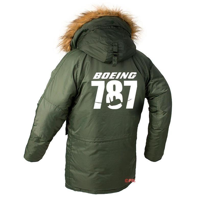 B787 DESIGNED WINTER N3B PUFFER COAT THE AV8R