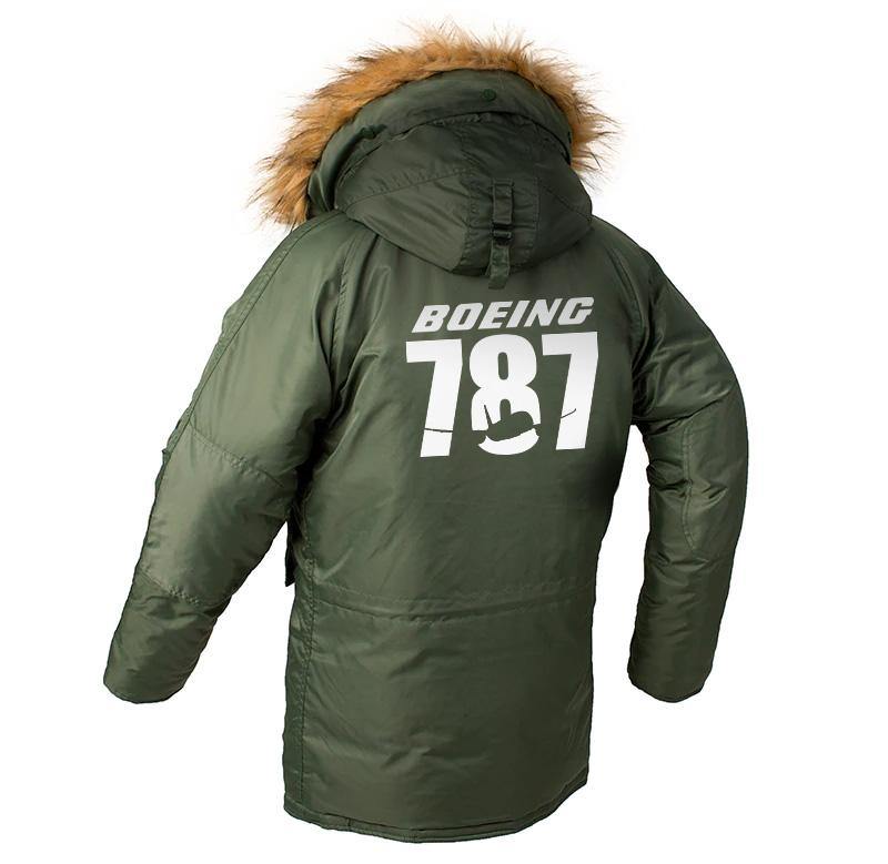 B787 DESIGNED WINTER N3B PUFFER COAT THE AV8R