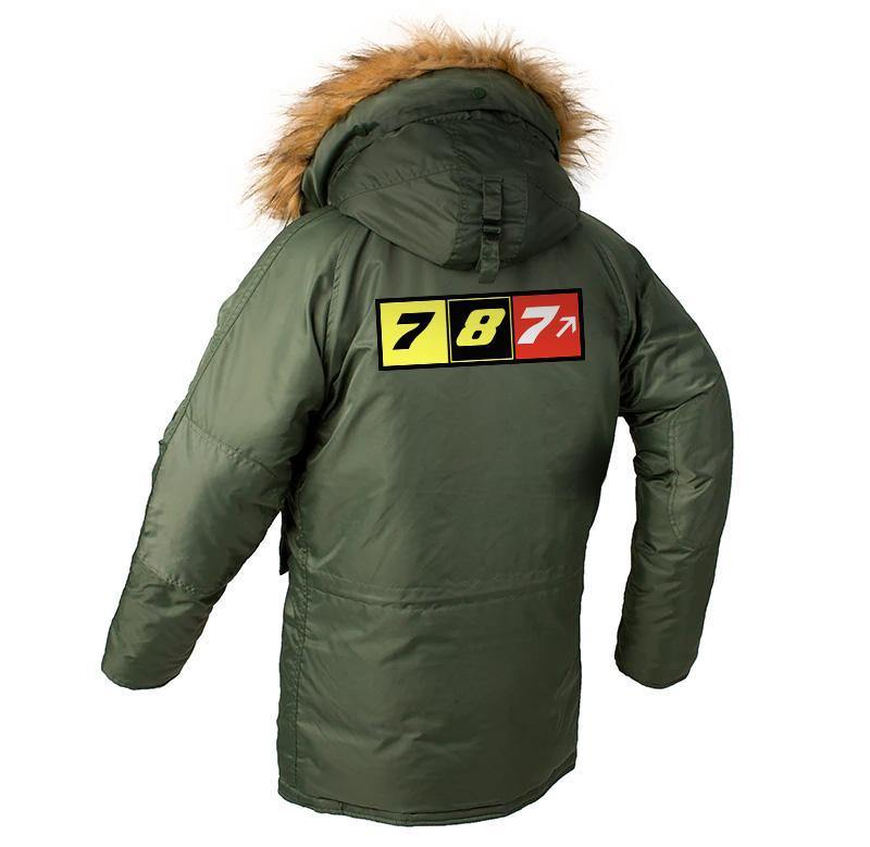 B787 DESIGNED WINTER N3B PUFFER COAT THE AV8R