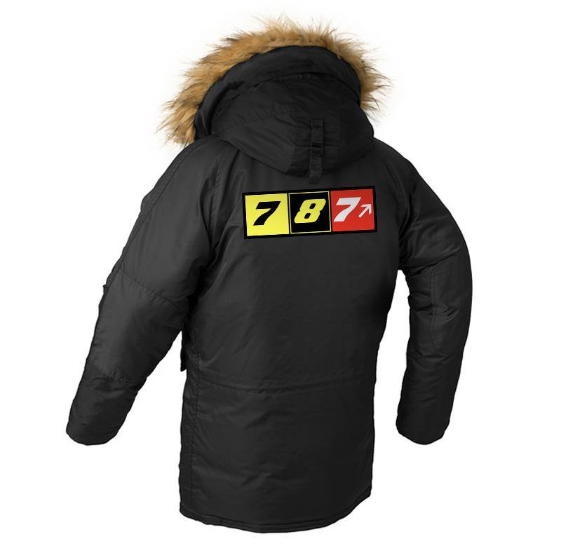 B787 DESIGNED WINTER N3B PUFFER COAT THE AV8R