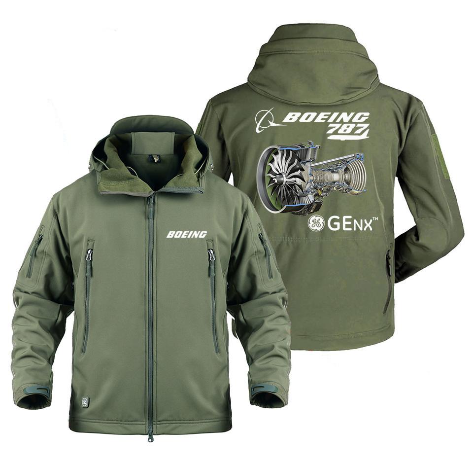 B787 GENX DESIGNED MILITARY FLEECE THE AV8R