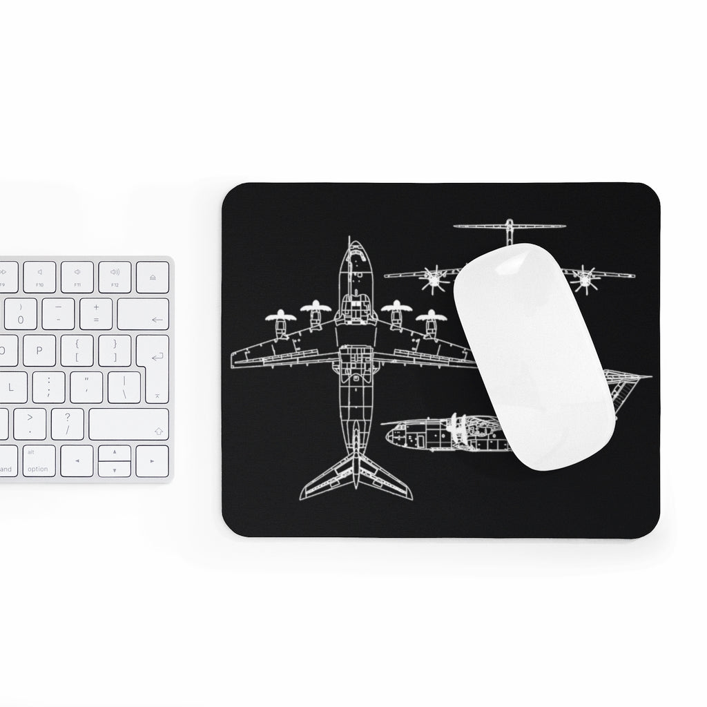 LOCKHEED C-5 GALAXY -  MOUSE PAD Printify