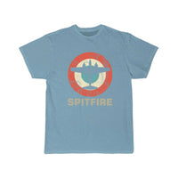 Thumbnail for Spitfire Retro Vintage Jet Fighter Shooting Plane T Shirt THE AV8R