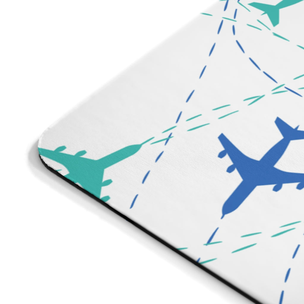 AIRCRAFT TRAVEL AROUND  -  MOUSE PAD Printify