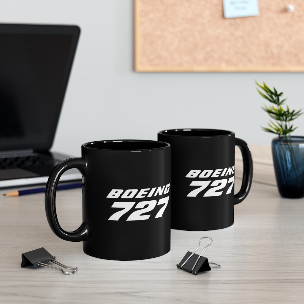 BOEING 727  DESIGNED MUG Printify