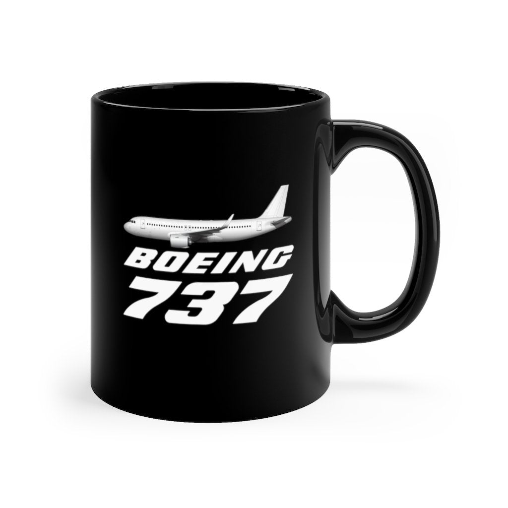 BOEING 737  DESIGNED MUG Printify