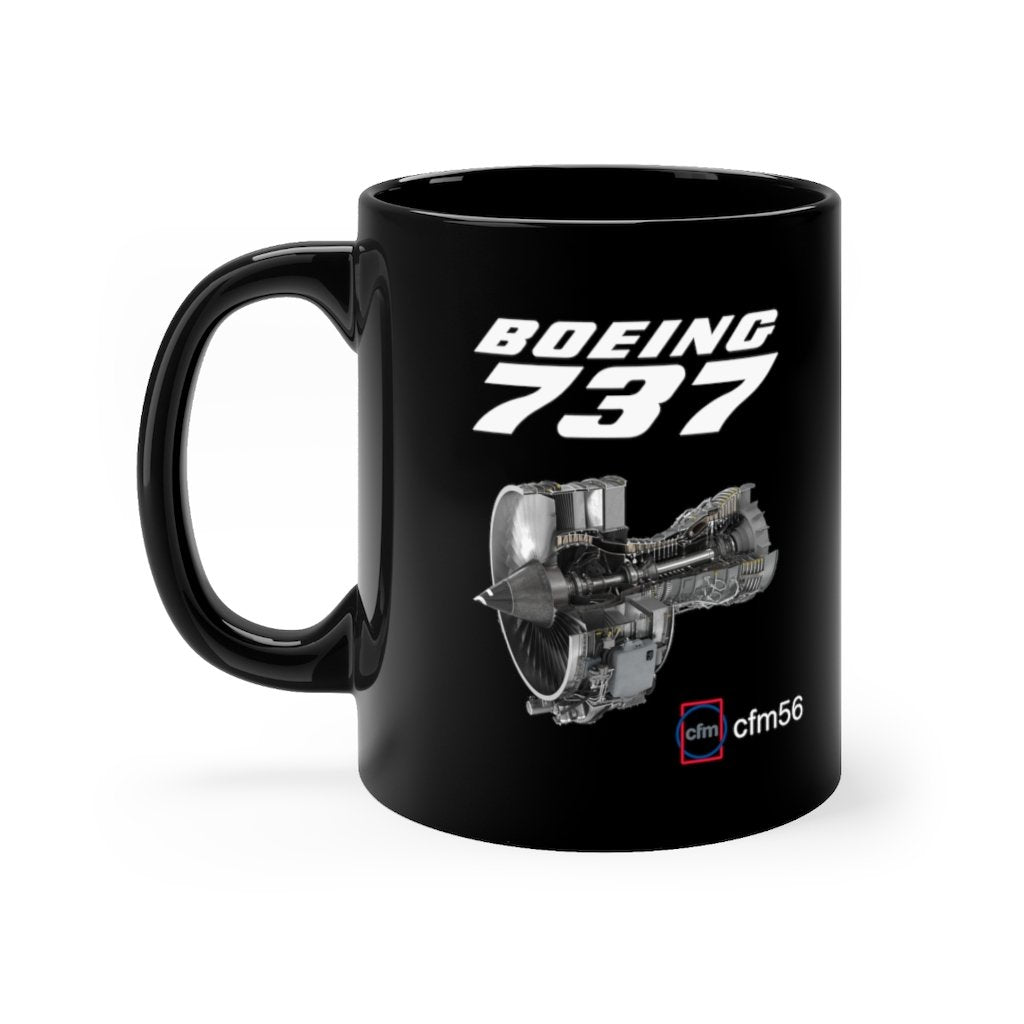 BOEING 737  DESIGNED MUG Printify