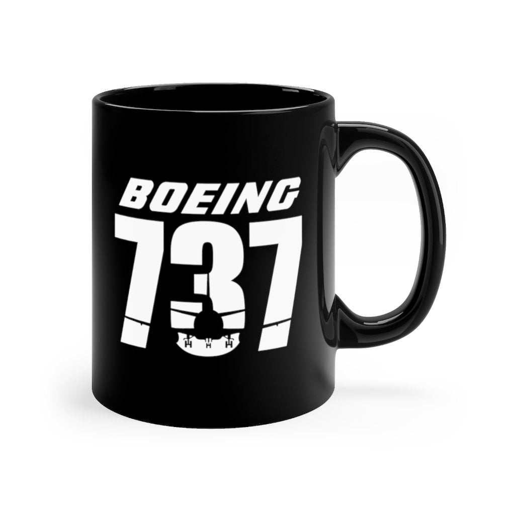 BOEING 737  DESIGNED MUG Printify