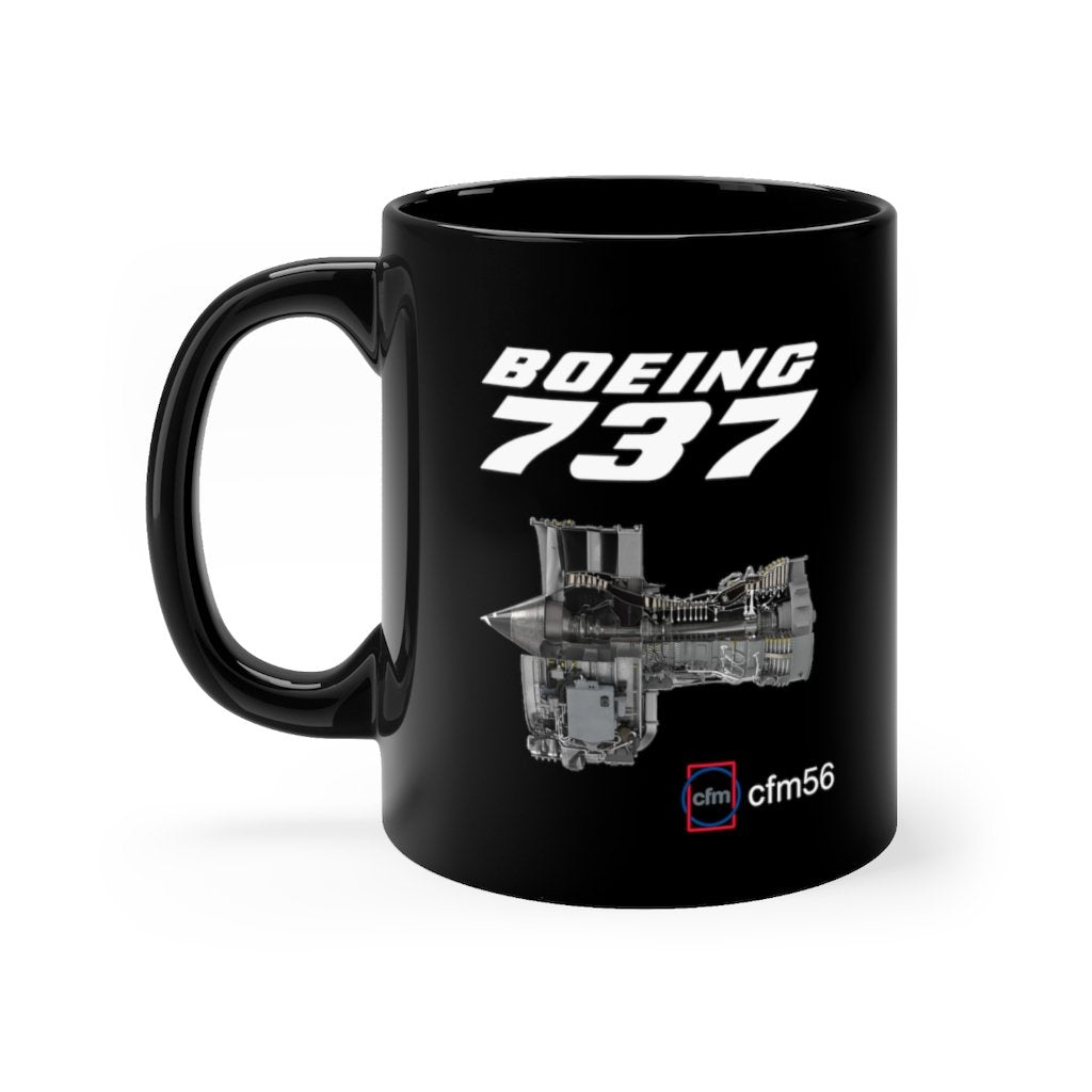 BOEING 737  DESIGNED MUG Printify