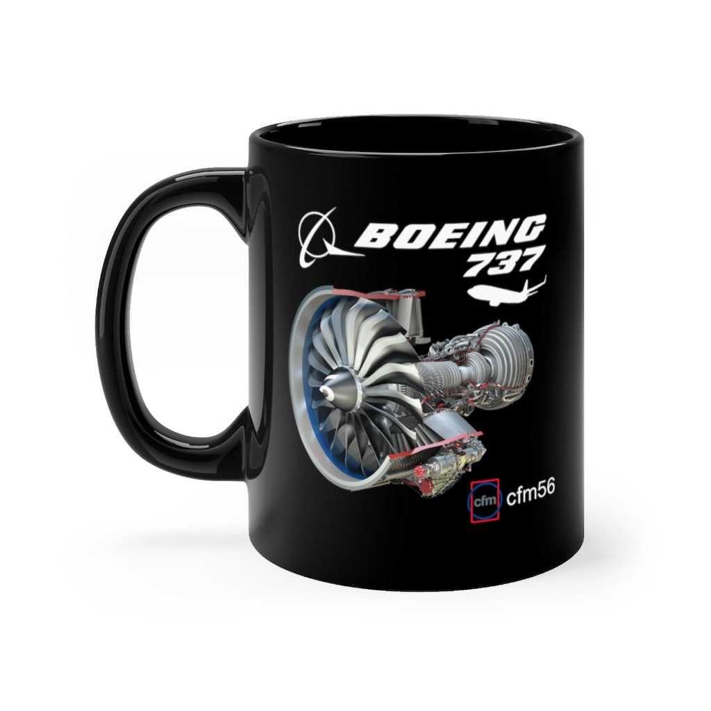 BOEING 737  DESIGNED MUG Printify