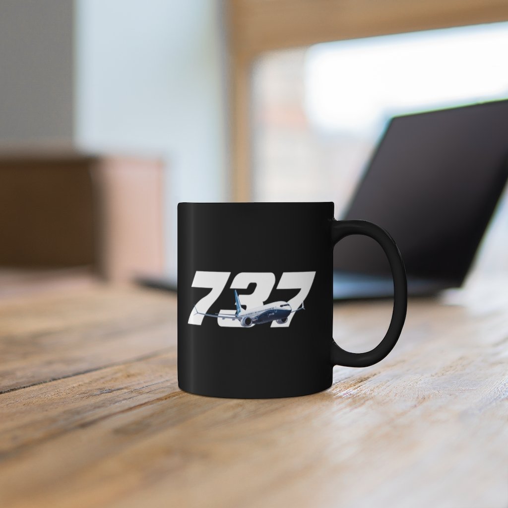 BOEING 737  DESIGNED MUG Printify