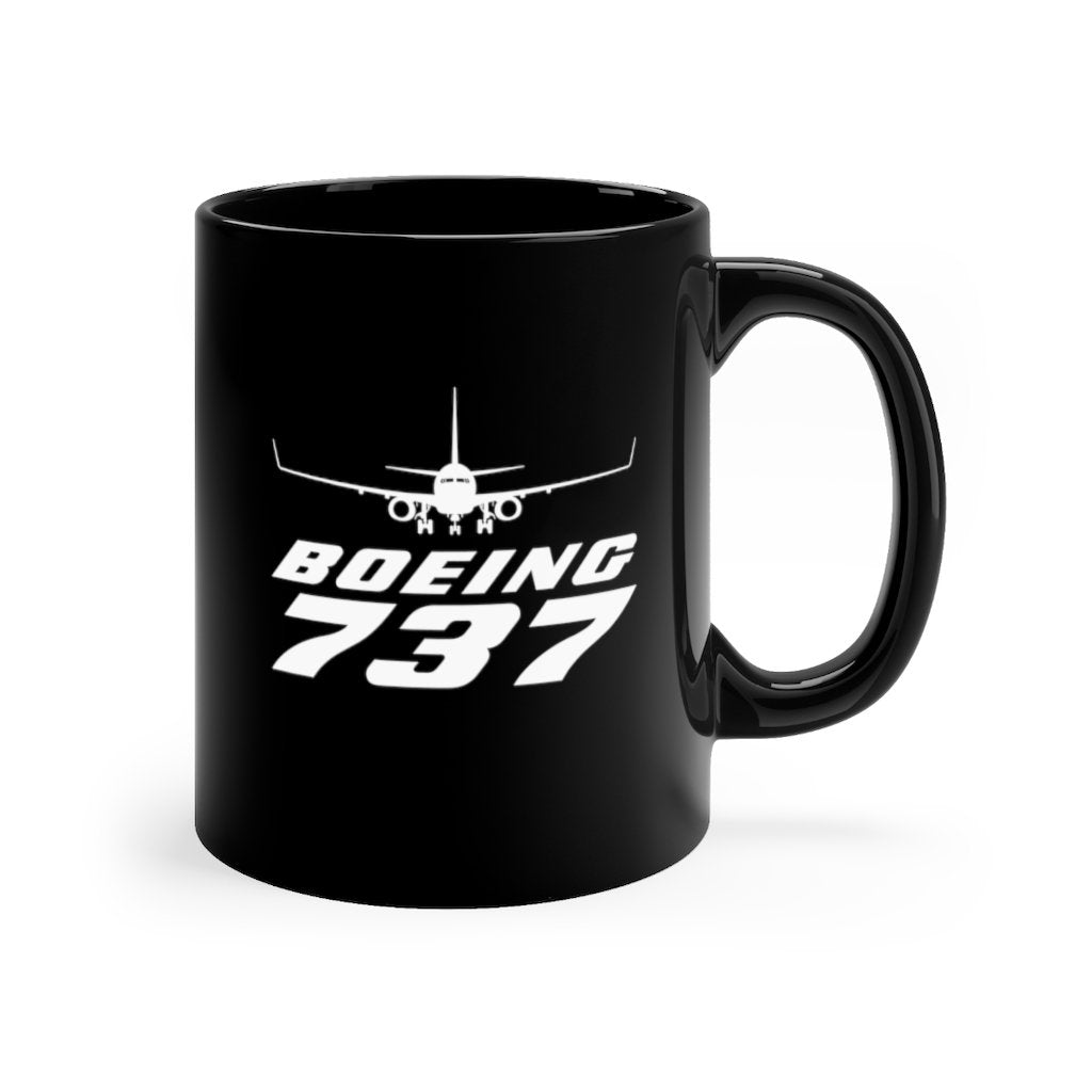 BOEING 737  DESIGNED MUG Printify