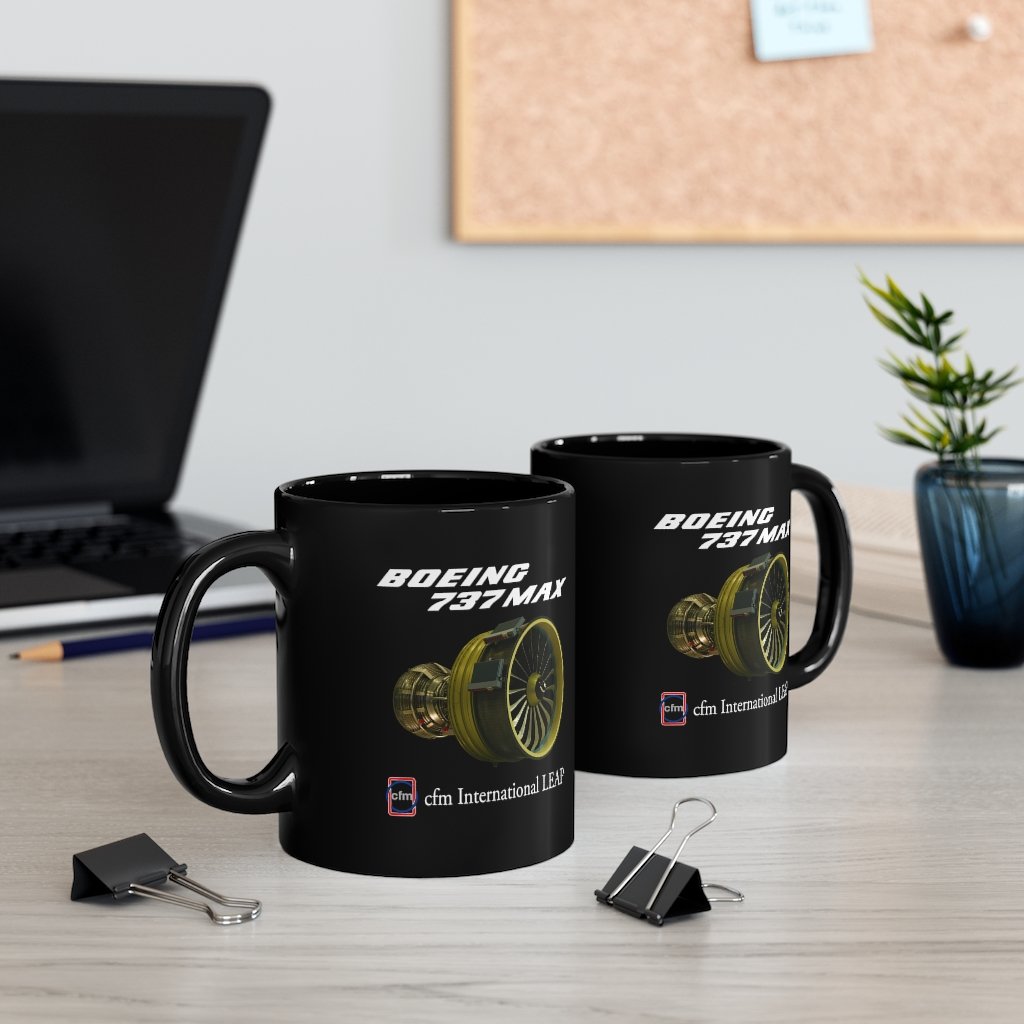 BOEING 737  DESIGNED MUG Printify