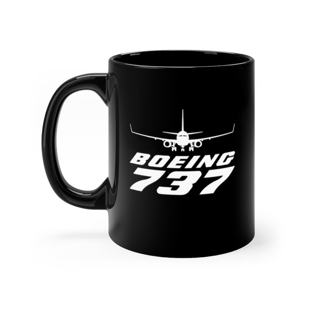 BOEING 737  DESIGNED MUG Printify