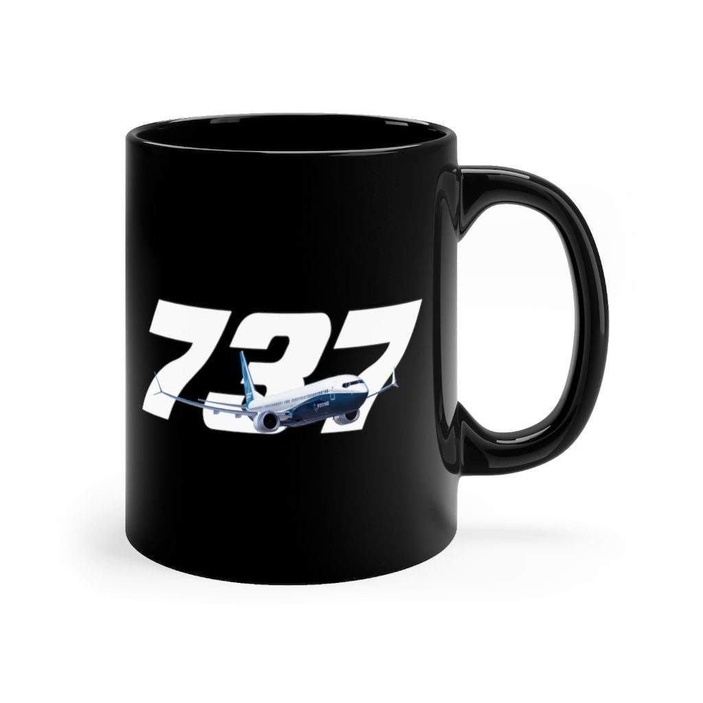 BOEING 737  DESIGNED MUG Printify