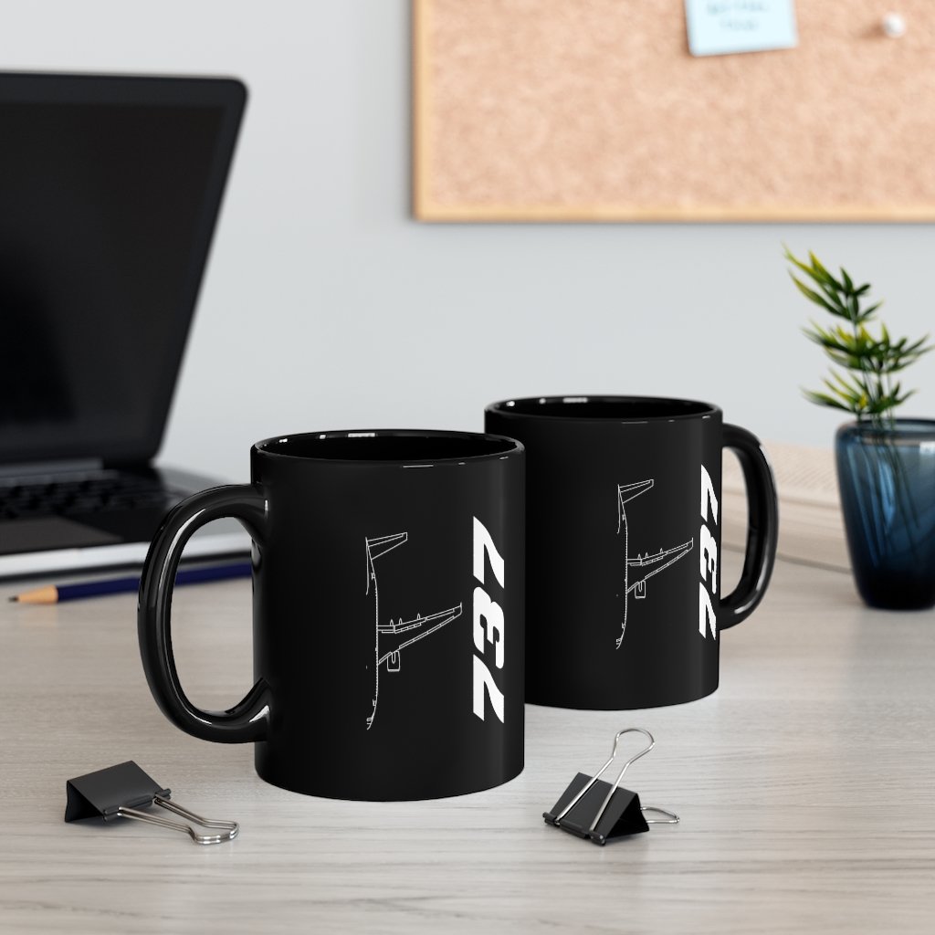 BOEING 737  DESIGNED MUG Printify