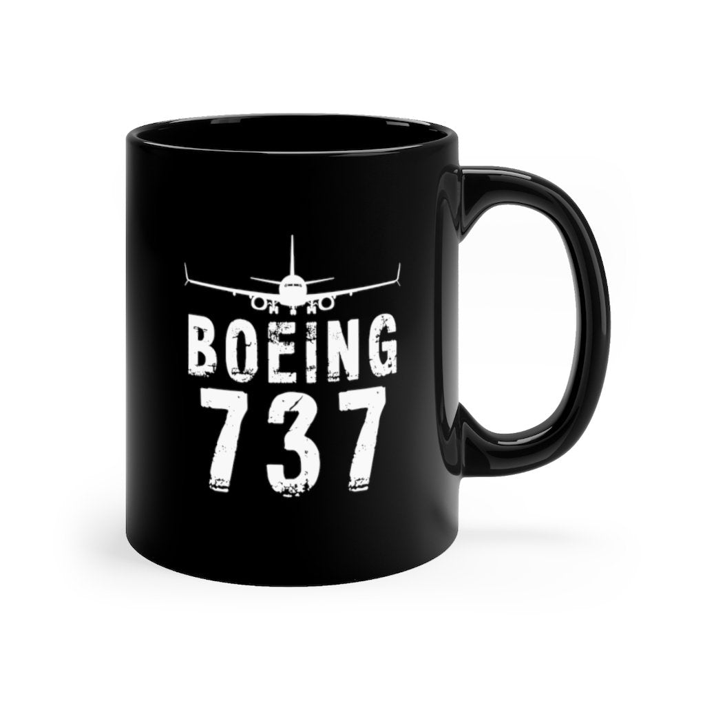 BOEING 737  DESIGNED MUG Printify