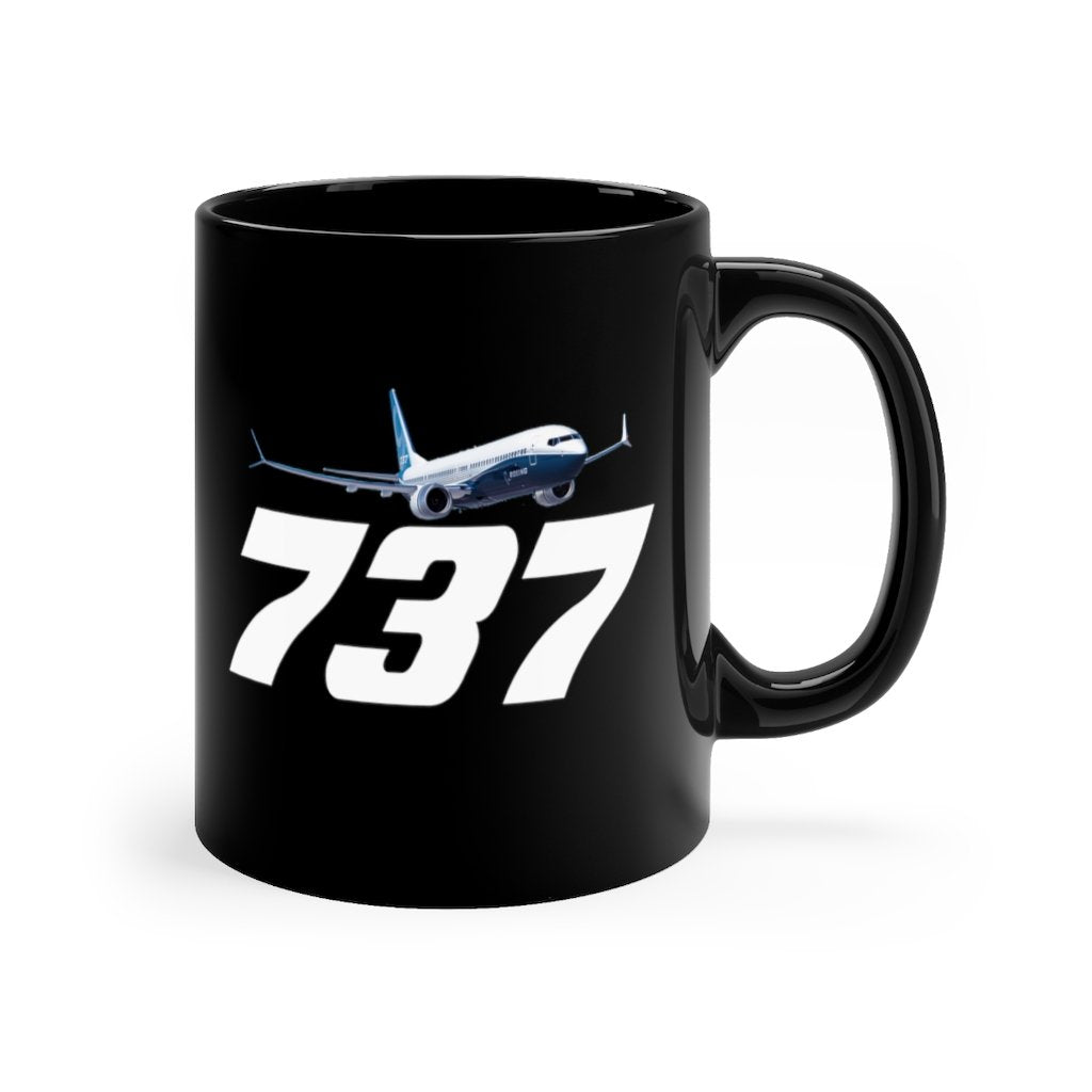 BOEING 737  DESIGNED MUG Printify