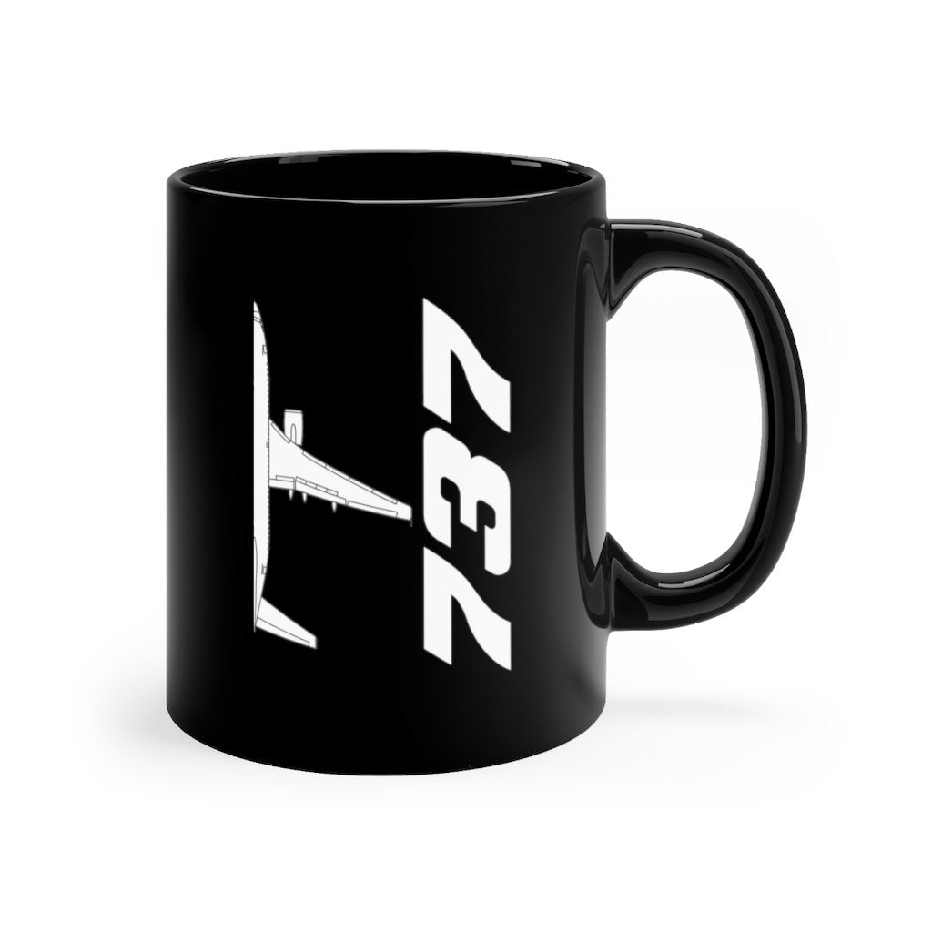 BOEING 737  DESIGNED MUG Printify