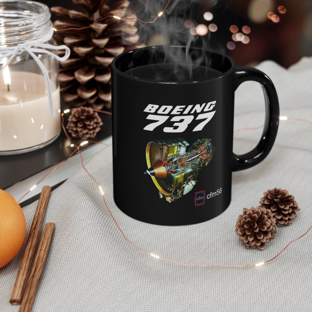 BOEING 737  DESIGNED MUG Printify