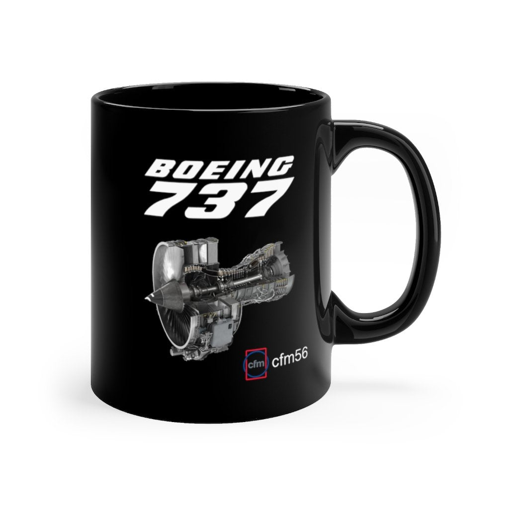 BOEING 737  DESIGNED MUG Printify