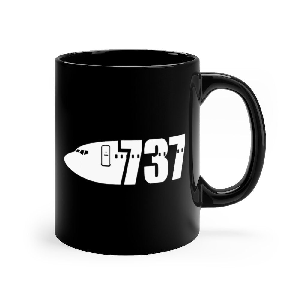 BOEING 737  DESIGNED MUG Printify