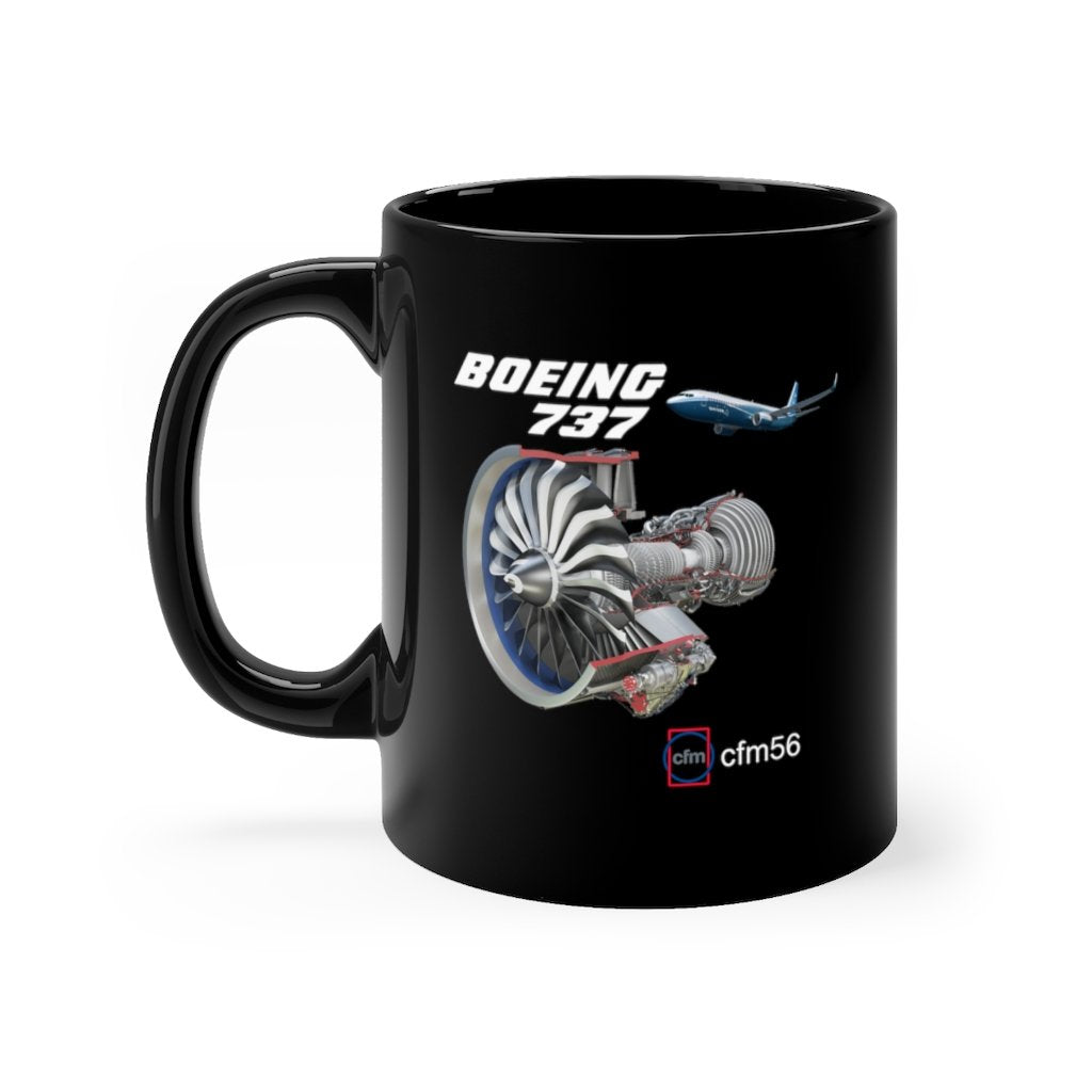 BOEING 737  DESIGNED MUG Printify