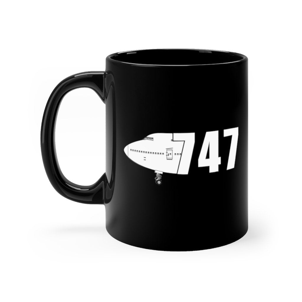 BOEING 747  DESIGNED MUG Printify