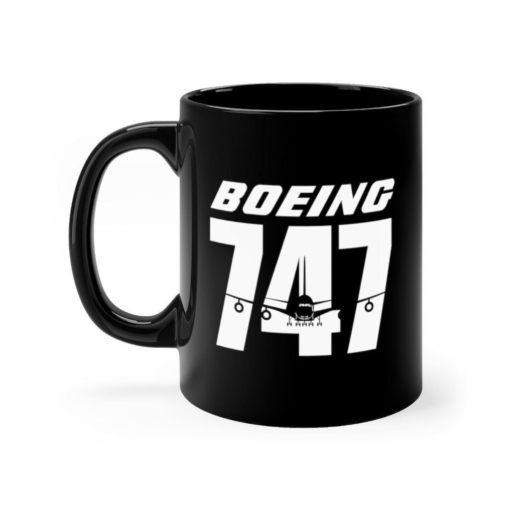 BOEING 747  DESIGNED MUG Printify