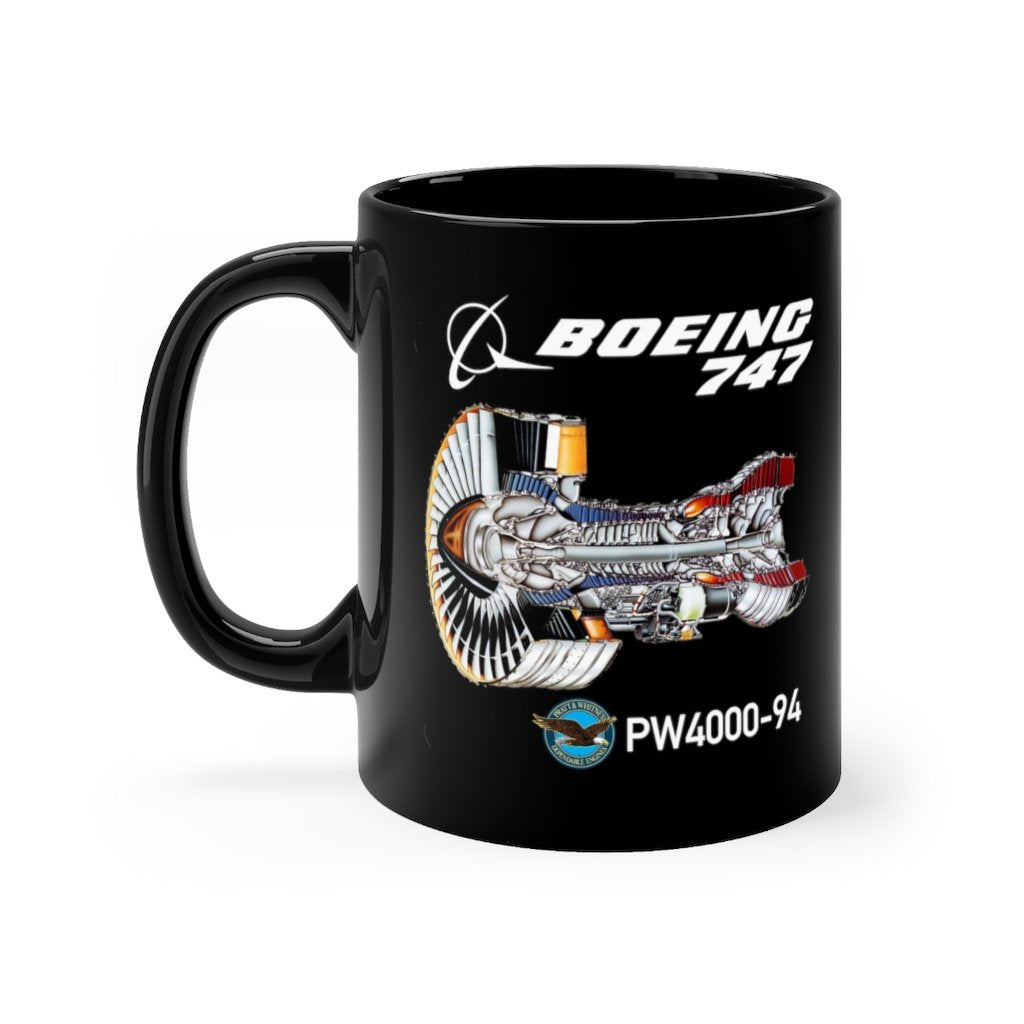 BOEING 747  DESIGNED MUG Printify