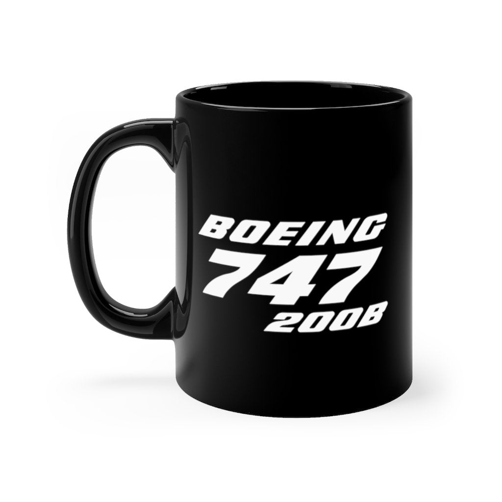 BOEING 747  DESIGNED MUG Printify