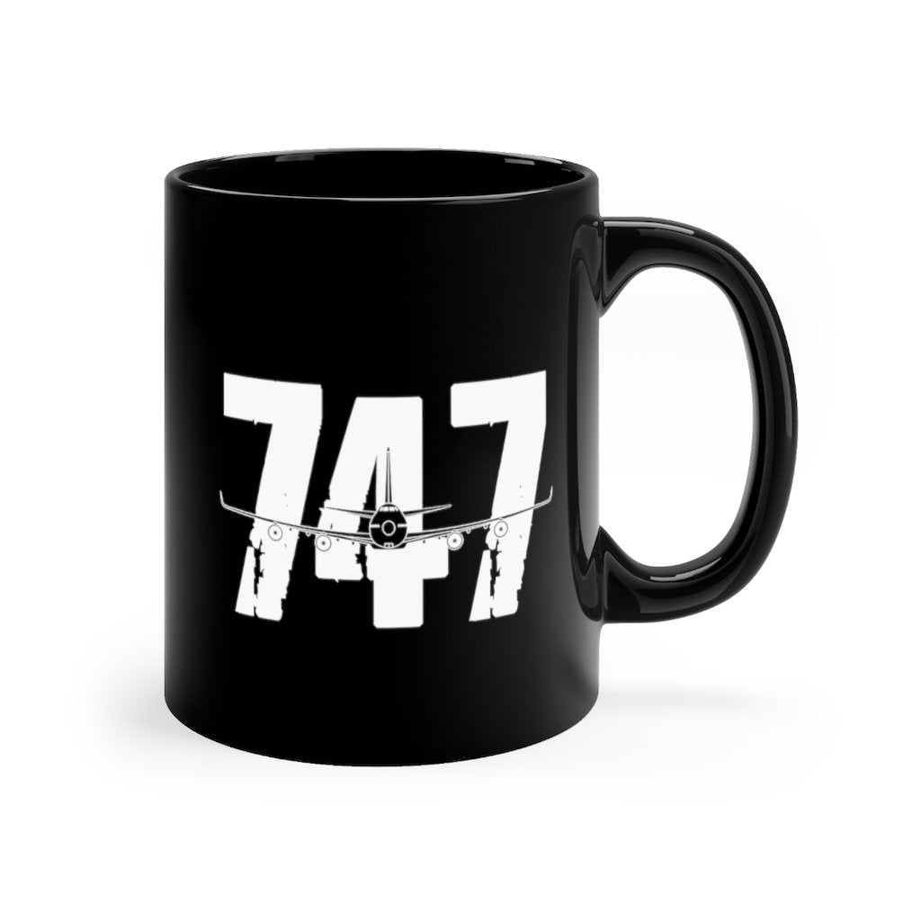 BOEING 747  DESIGNED MUG Printify