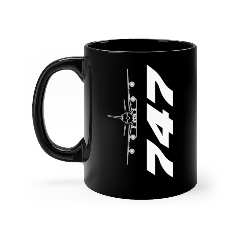 BOEING 747  DESIGNED MUG Printify