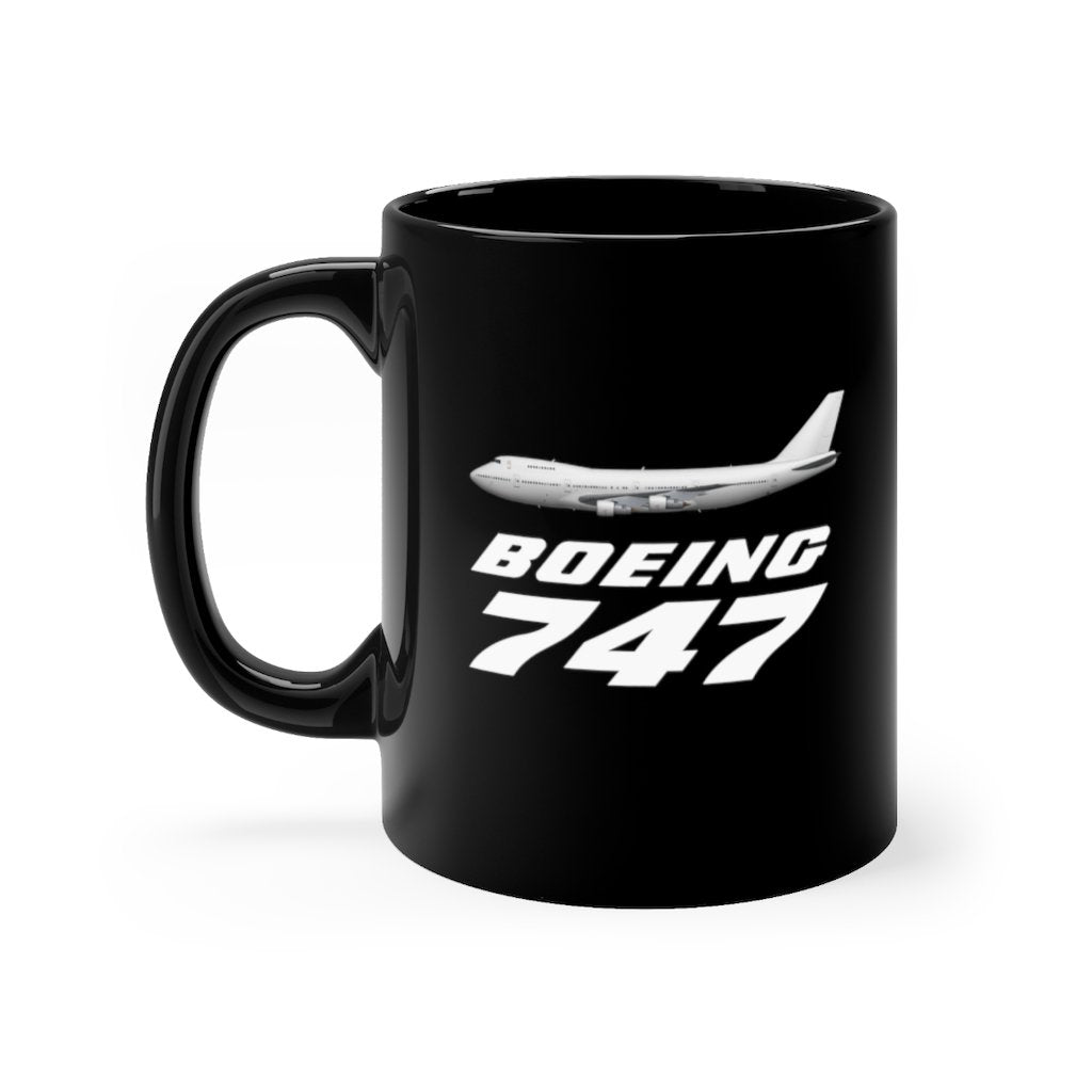 BOEING 747  DESIGNED MUG Printify