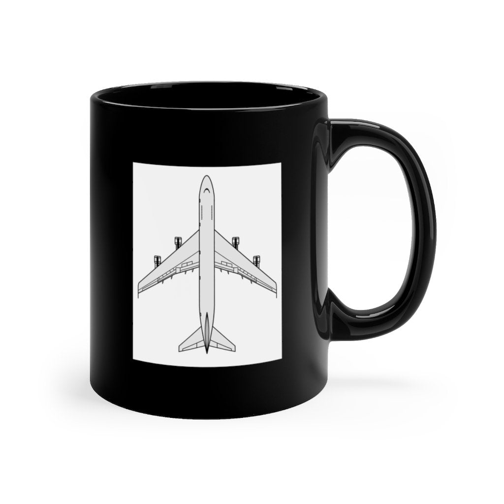 BOEING  747  DESIGNED MUG Printify